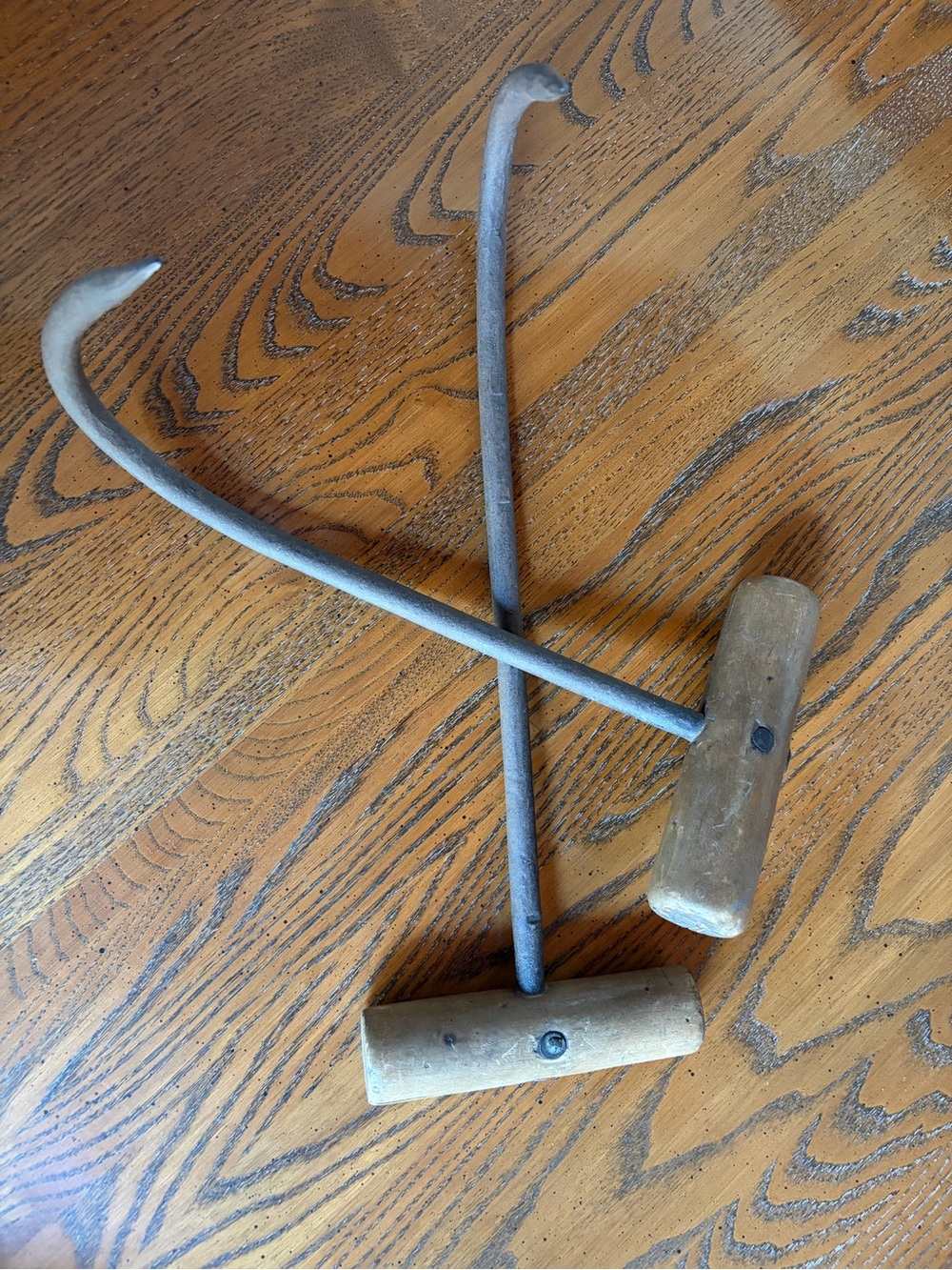 2 Antique hay hooks in excellent condition